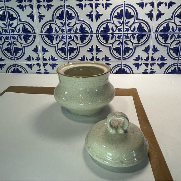 Vtg Hearthside Classics Stoneware Lidded Sugar Bowl Made in Japan - Picture 4 of 13